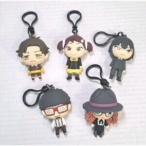 Spy x Family Anime Lot 5 Monogram 3D Figural Keychains Clip Sylvia Frankie Yuri